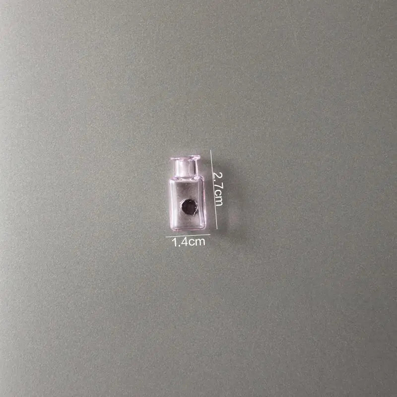 Mini Glass Vase Fridge Magnet DIY Porcelain Vase Flowers Refrigerator Message Sticker Plant Magnet Green Gift Kitchen Qme H