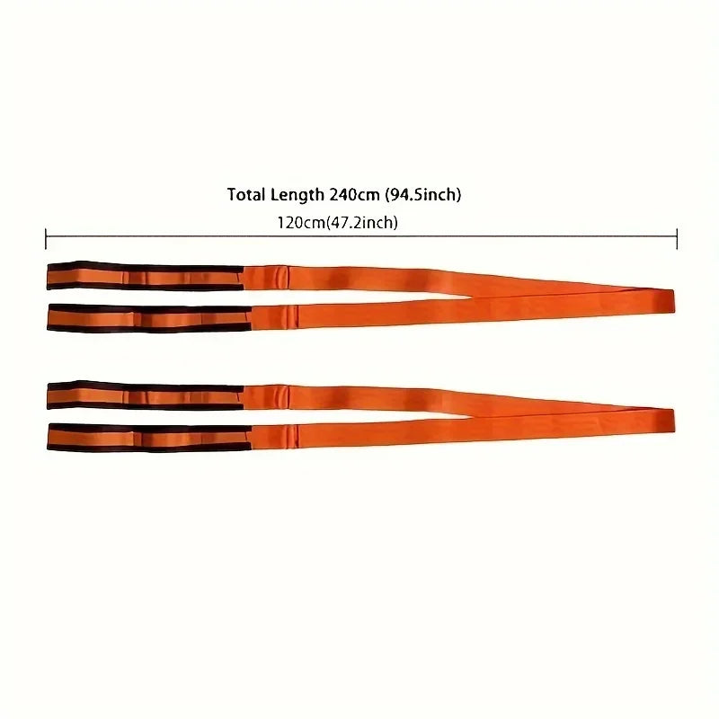 Furniture Electrical Handling Straps Labor-saving Carrying Heavy Qme Orange
