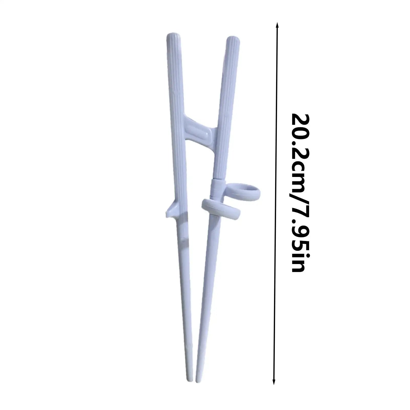Kids Chopsticks Helper Grip Correction Ergonomic Right Hand Training Chopsticks Tool Set For 6-12 Years Old Children Boys Qme