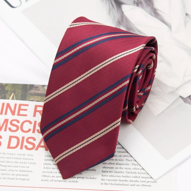 JK Ties Women Striped Neck Tie Girls Japanese Uniform Cute Skinny Qme JK-6 China Mainland