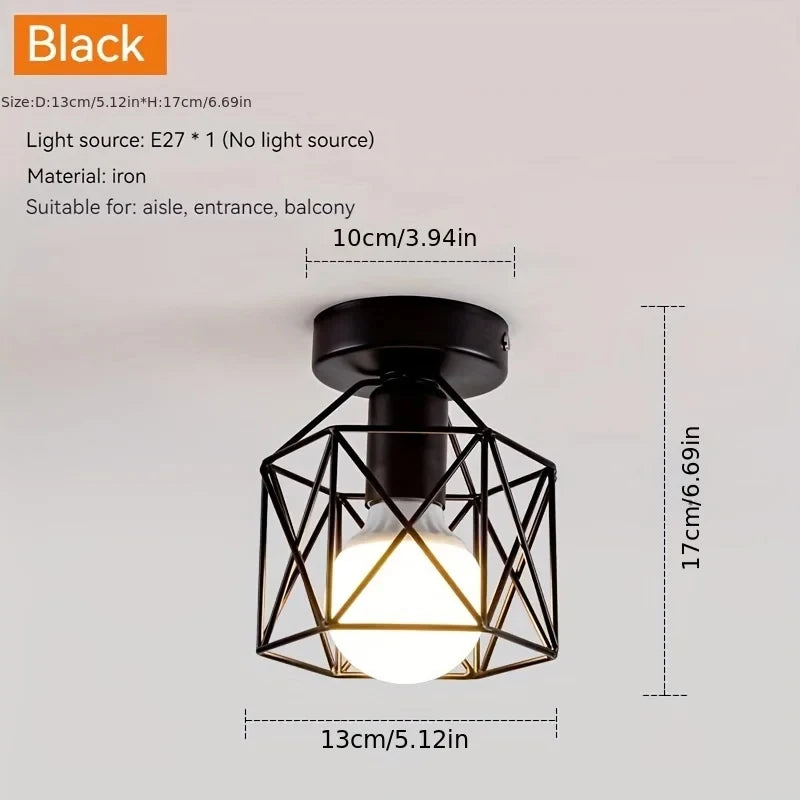 Led Ceiling Light Round Chandelier 110V 220V Mini Ceiling Lamp Indoor Lighting For Kitchen Bedroom Living Room Bathroom Qme