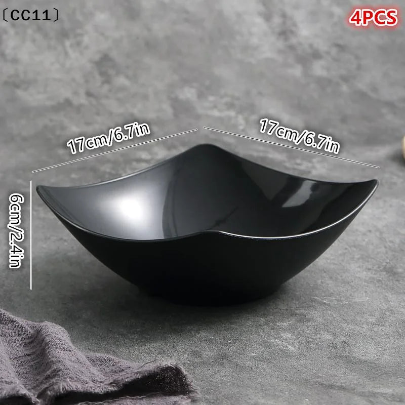 Plastic Salad Mixing Bowls Premium Multipurpose Fruit Vegetable Qme