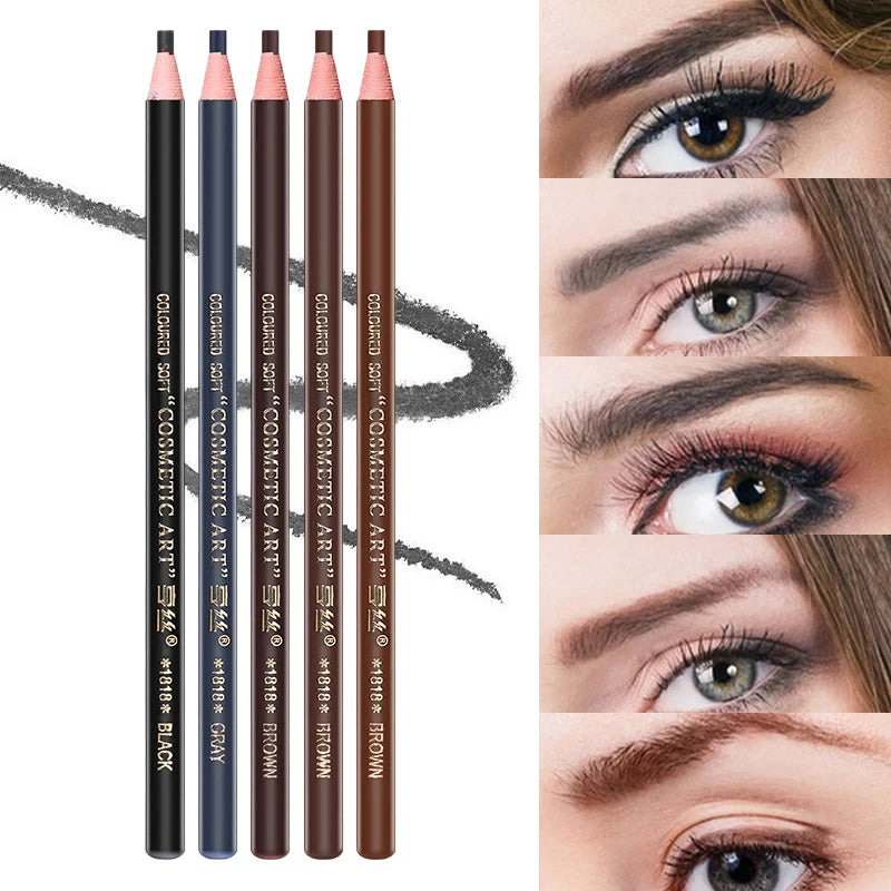 Waterproof Eyebrow Pencil Long Lasting Sweatproof No Fade Peel Off Qme