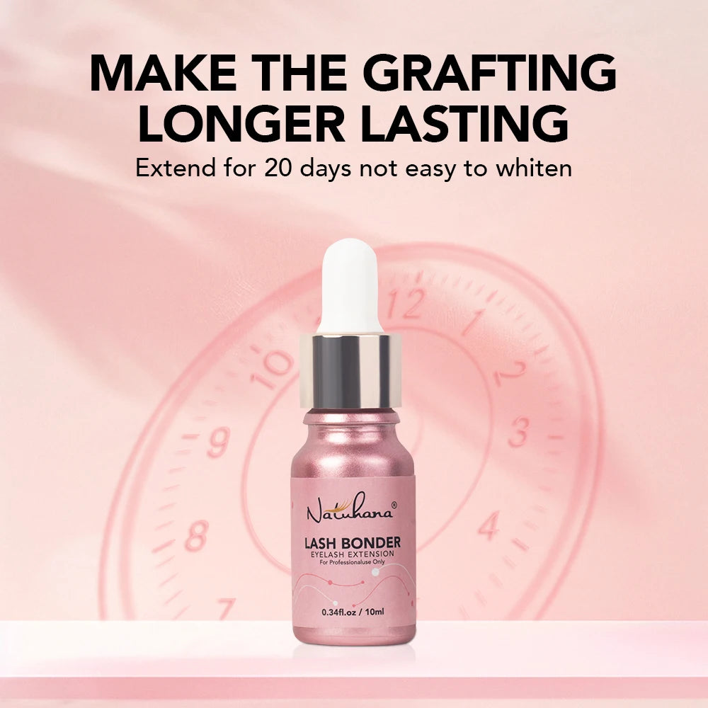 NATUHANA Bonder Fixing Agent Eyelashes Extensions Primer Long Last Qme