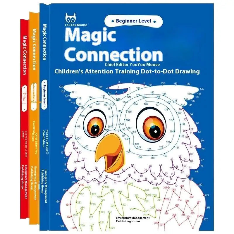 1 2 Focused Training Book Children's Digital Connectivity Coloring 44 Qme