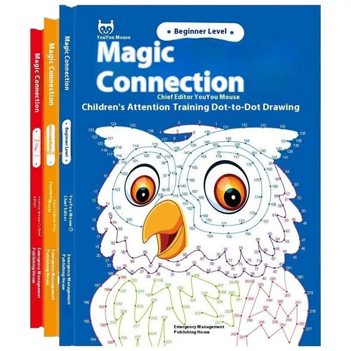 1 2 Focused Training Book Children's Digital Connectivity Coloring 44 Qme
