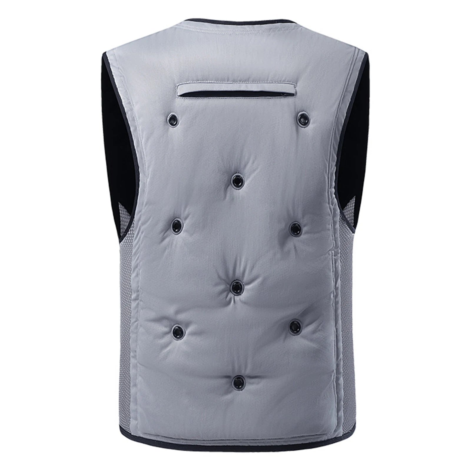 Summer Evaporative Cooling Vest Reusable Water-Cooled Sunscreen Vests Evaporative Ice Pack Jacket for Construction Site Workers Qme