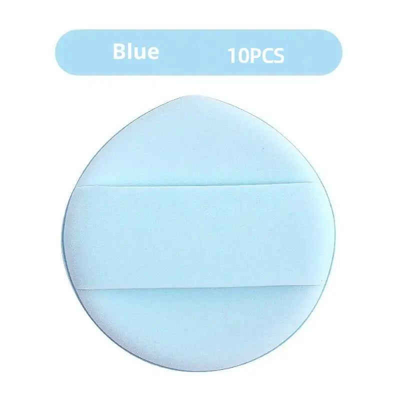 Colorful Teardrop Foundation Makeup Sponge Powder Puff That Doesn't Qme Blue