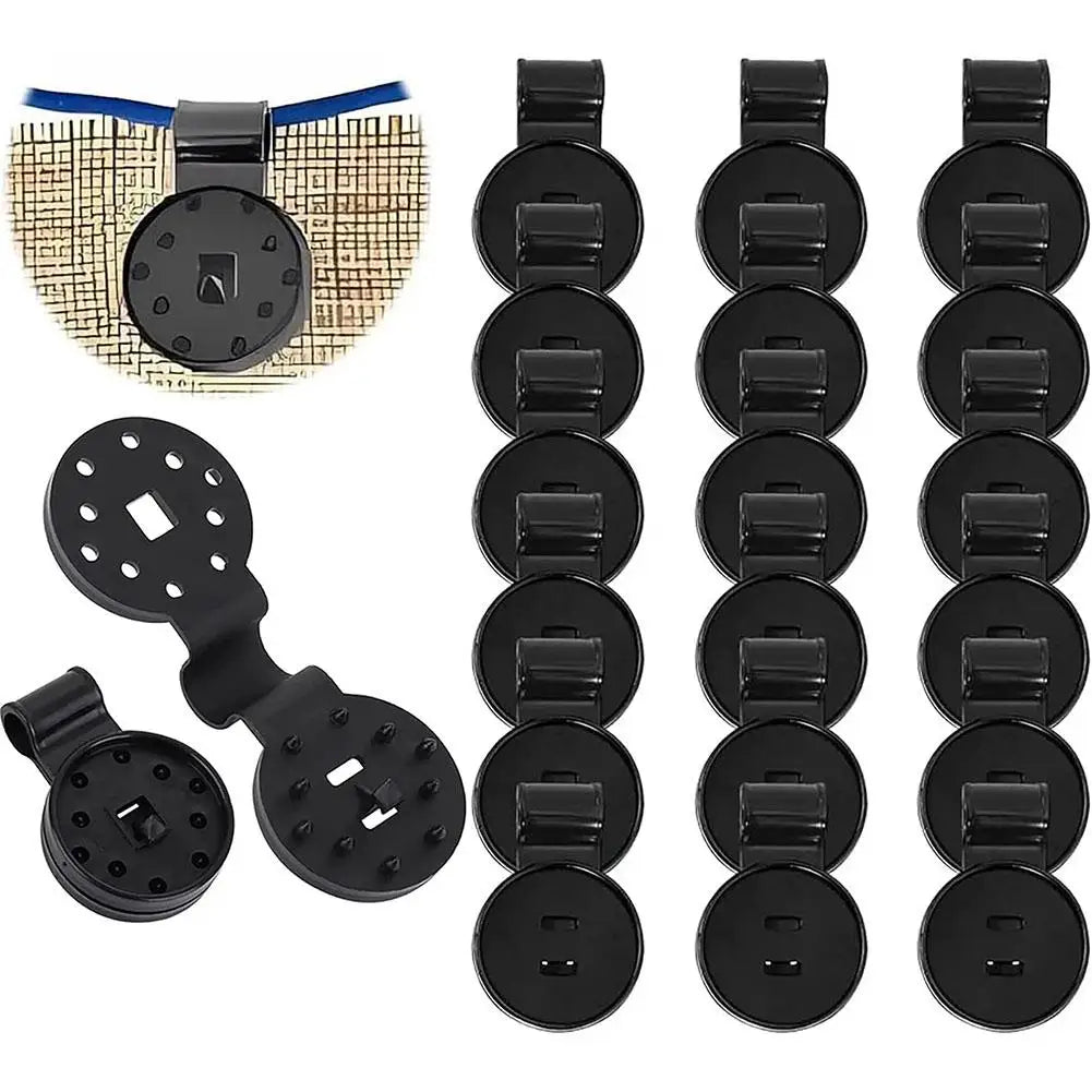 Plastic Awning Clips Hooks Fixing Garden Anti Bird Netting Greenhouse Qme