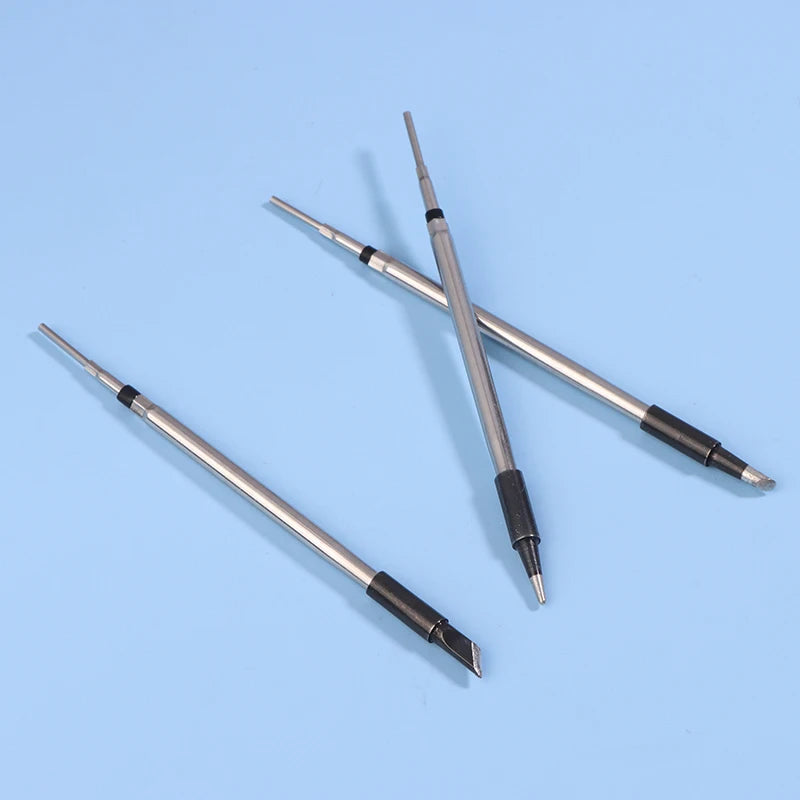 Ceramic Heating Core Soldering Iron Tip Blade Tip Horseshoe Tip Round Pointed Stainless Steel Soldering Iron Tool Accessories. Qme