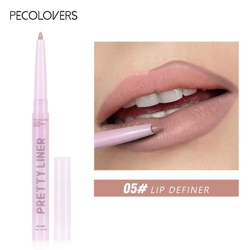 Purple Lip Line Pen Waterproof Pollution Proof Durable Will Not Drop Qme 05