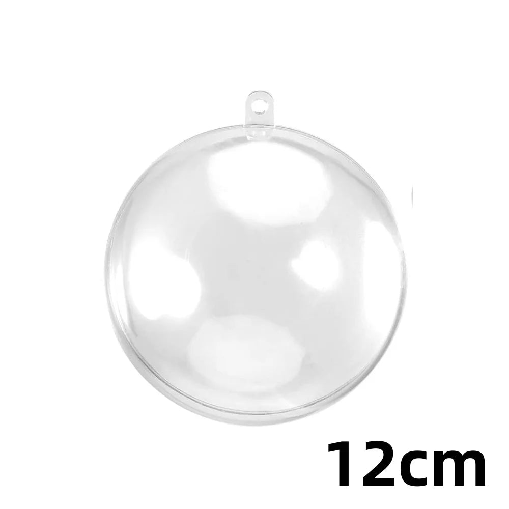 20-5PCS Christmas Filling Decorative Ball Christmas Tree Decoration Filling Pendant Christmas Home Decoration Party Accessories Qme 12cm 5pcs