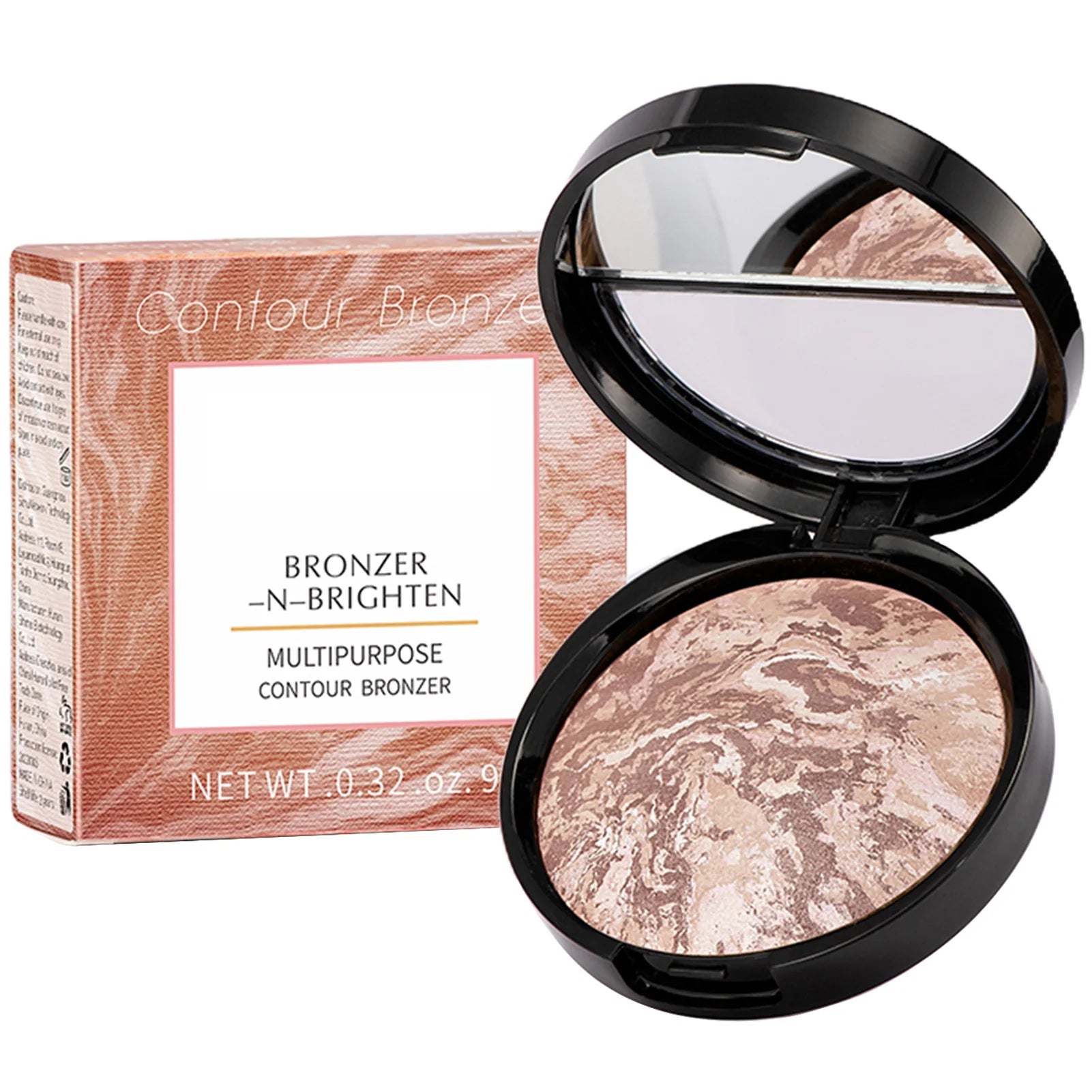 Blush Palette Makeup Multi-colored Bright Light Long Lasting Natural Qme 08 China Mainland