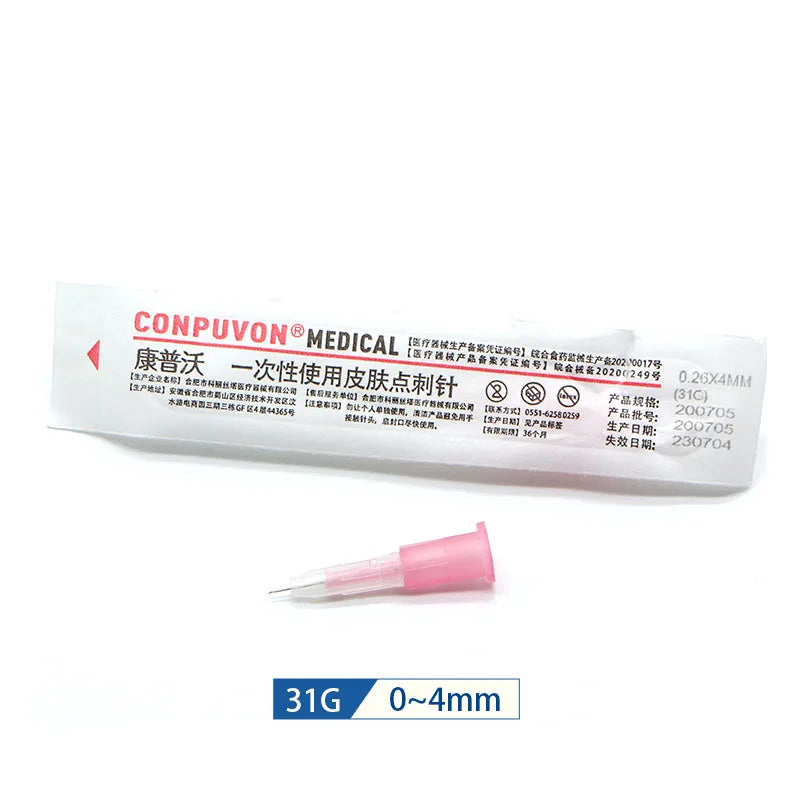 Adjustable Small Needle Disposable Medical Micro-plastic Injection Qme Bronze