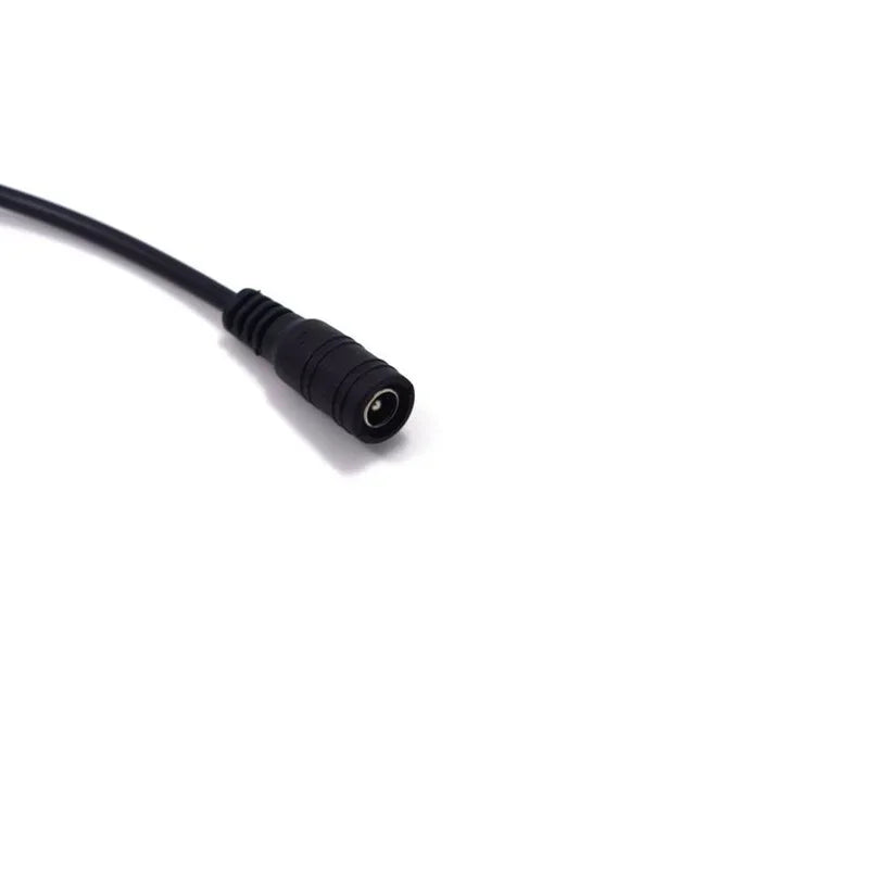 5pcs 12V Power Adapter Adapter Cable DC One Point Two Turn Computer CPU Fan 4Pin Line with Switch Conversion Line Qme