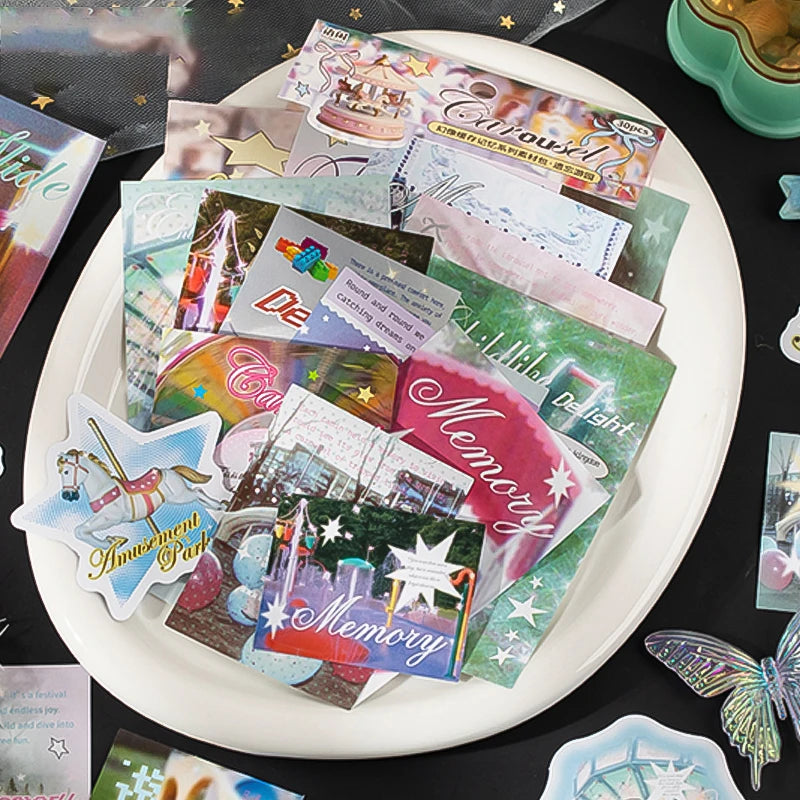 Rich Elements Memory Scrapbook Kit, Nostalgic Healing Craft Supplies, Must-Have for DIY Lovers & Ideal Gift Qme
