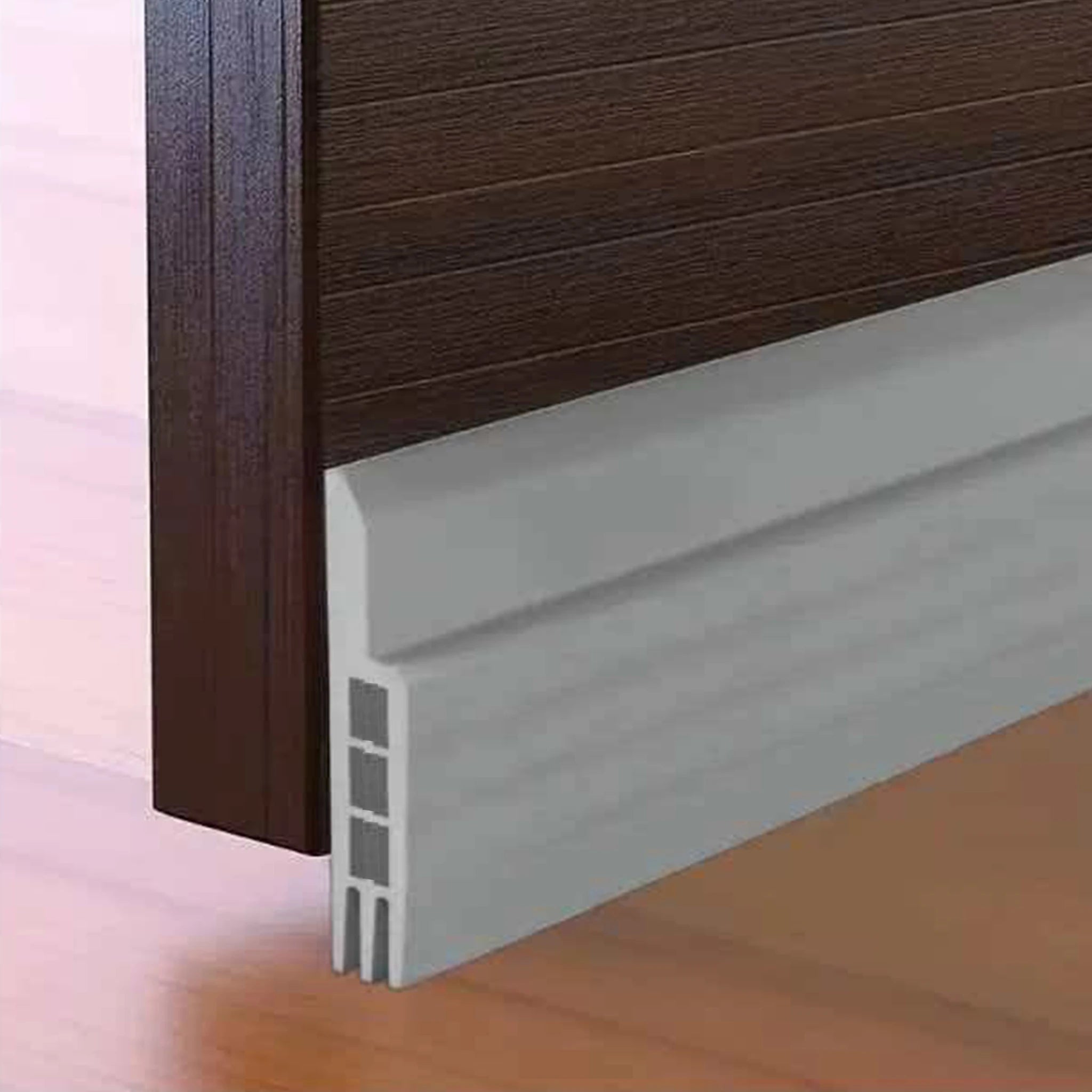 1 Roll Self-adhesive Three-layer Hollow Door Seam Bottom Sealing Qme WHITE