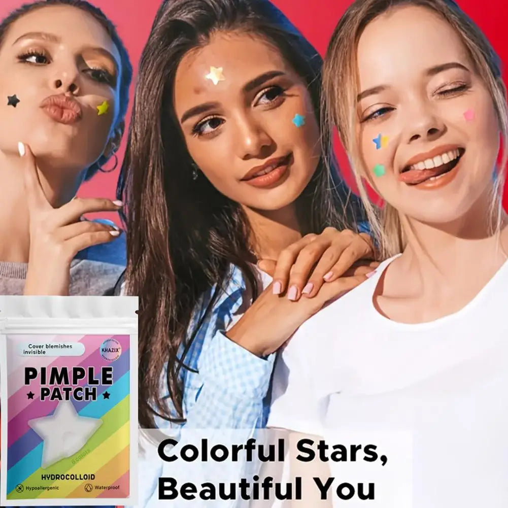 280 Counts 6 Colors Pimple Patches Face Cute Star Zit Covers Qme