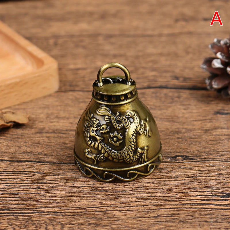 Feng Shui Wind Chime Bell Antique Good Luck Lucky Blessing Qme A