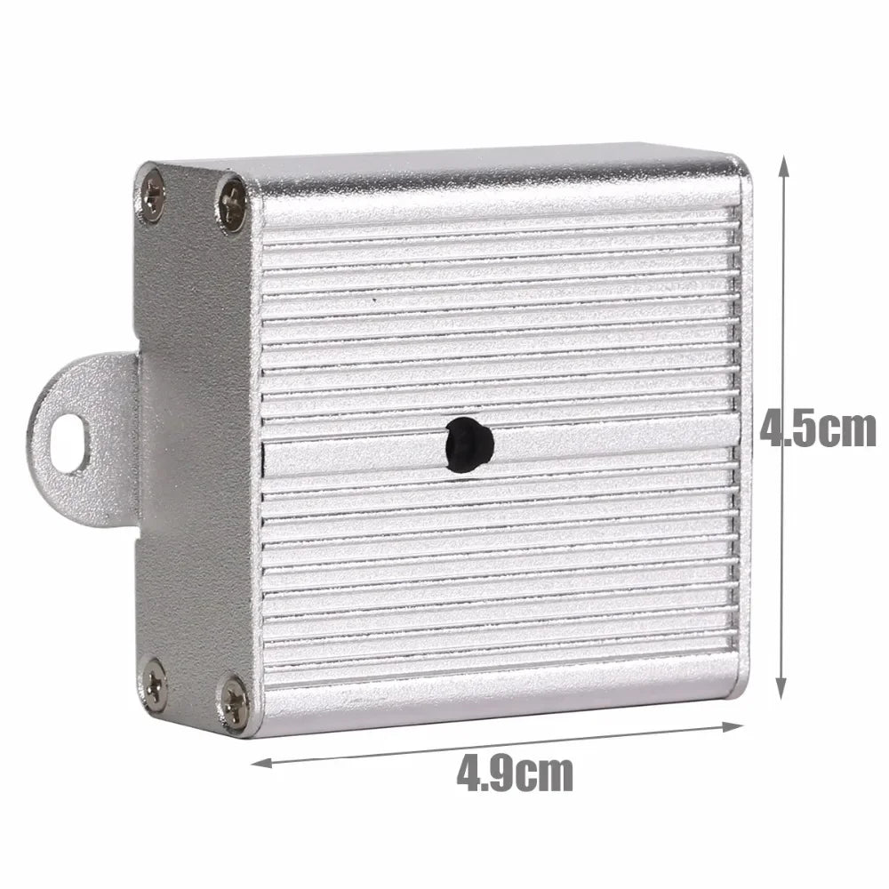 ESCAM Adjustable Mini Microphone Pickup Sound Monitor Audio Monitoring Pick Up Device Metal For Security DVR CCTV Accessories Qme Default Title