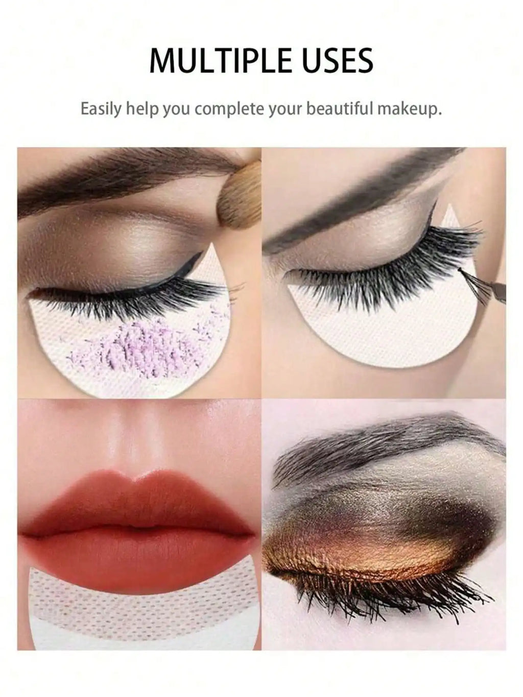 Eye Shadow Protection Stickers Eyeliner Breathable Makeup Tools Covers Qme
