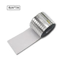 Disco Ball DIY Glass Mirror Stickers Wall Self-adhesive Home Decor Qme Silver