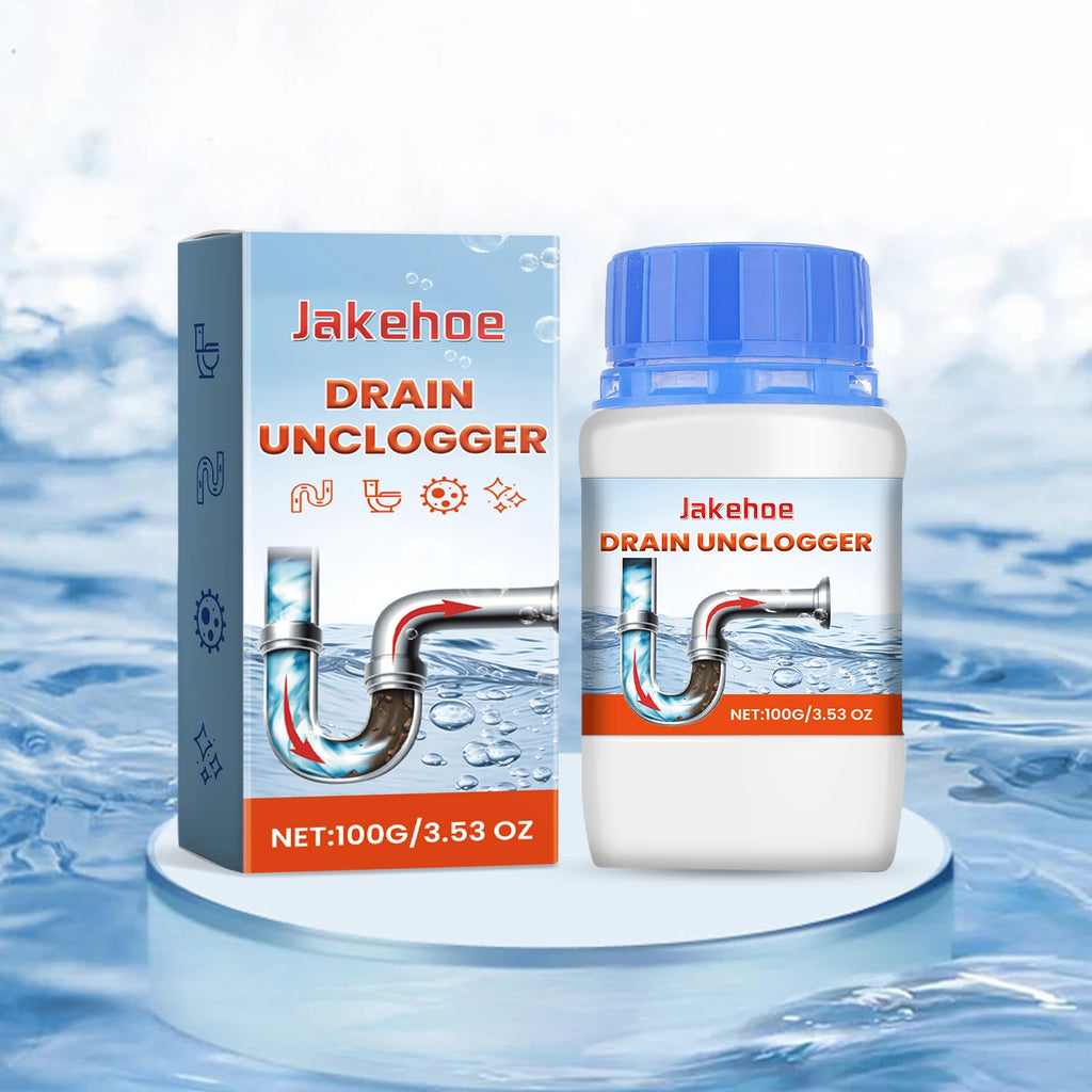 Drain cleaner; toilet sink kitchen bathroom drain pipe clog stain deodorization quick unclogging cleaning decontamination Qme