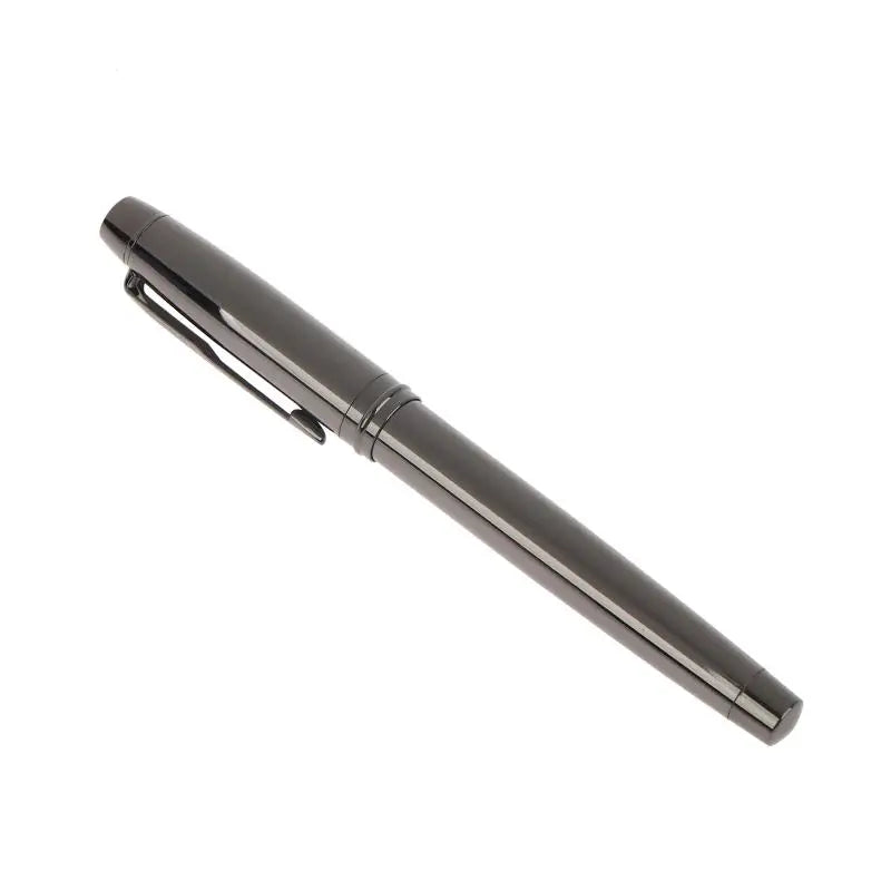 Silver Gray Fountain Pen Medium Creative Daily Writing Lridium Tip Qme
