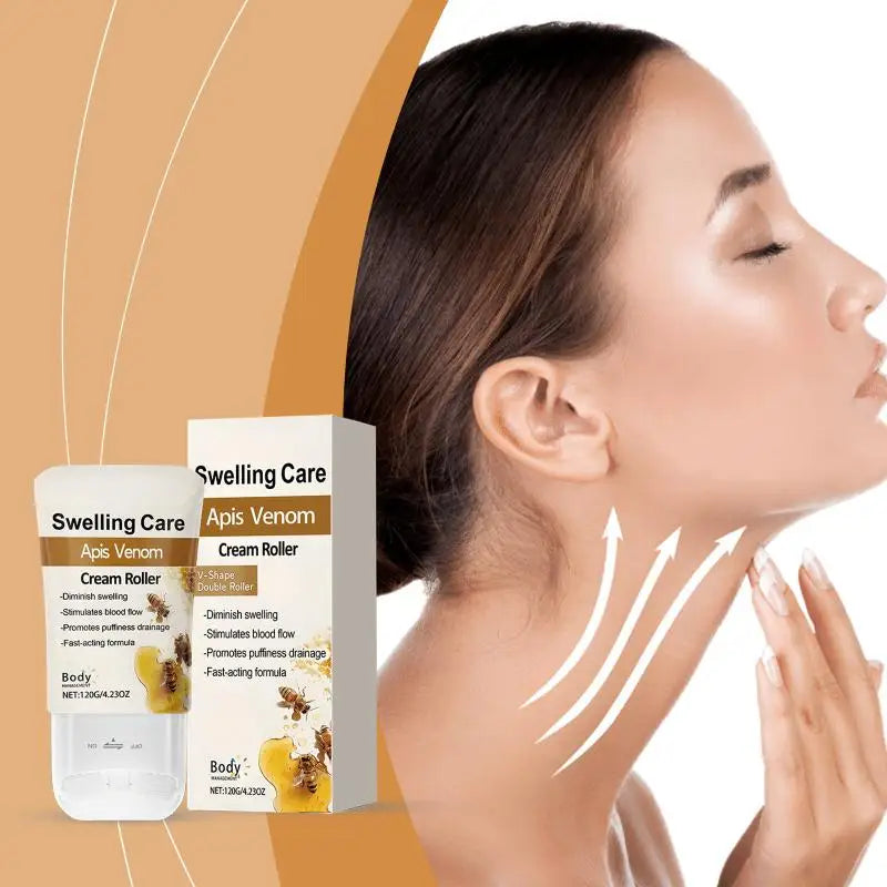 Neck Skin Roller Cream Lifting Moisturizer Tightening Hydrating Aging Qme