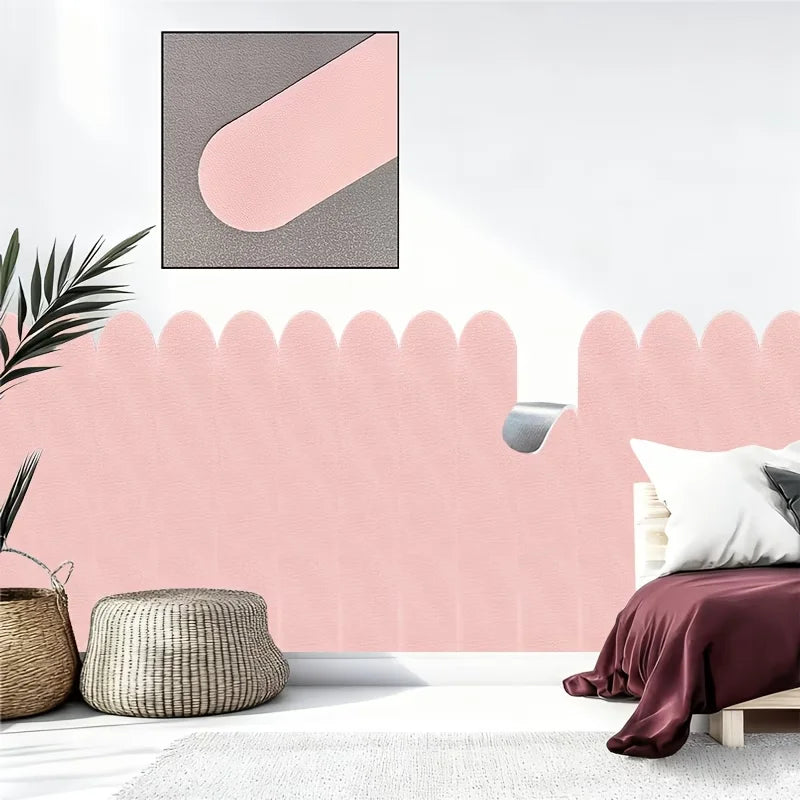 Soft-touch Self-adhesive Wall Sticker Modern Minimalist Design Qme