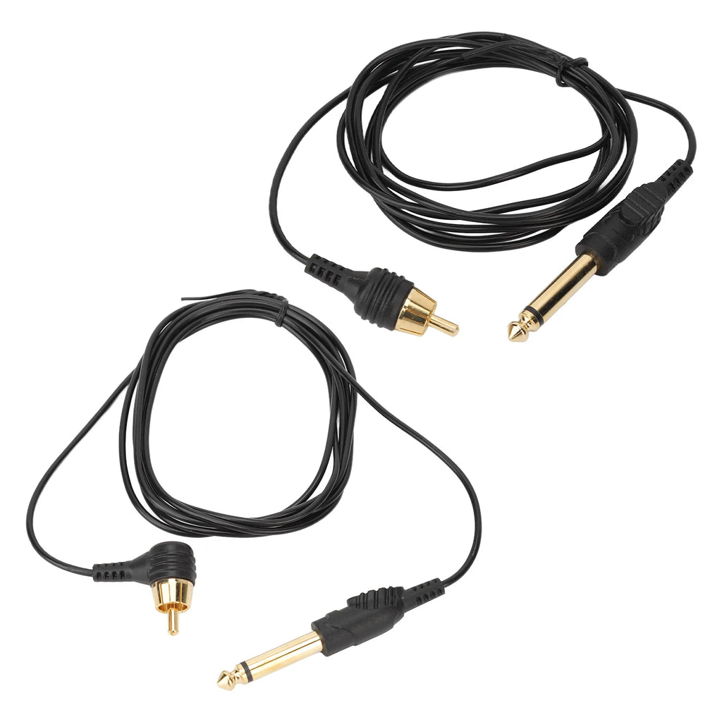 Tattoo Pen Power Supply 6.2ft Tattoo Clip Cord TPE Tattoo Clip Cable Tattoo Machine Power Cord Tattoo Pen Power Supply Qme