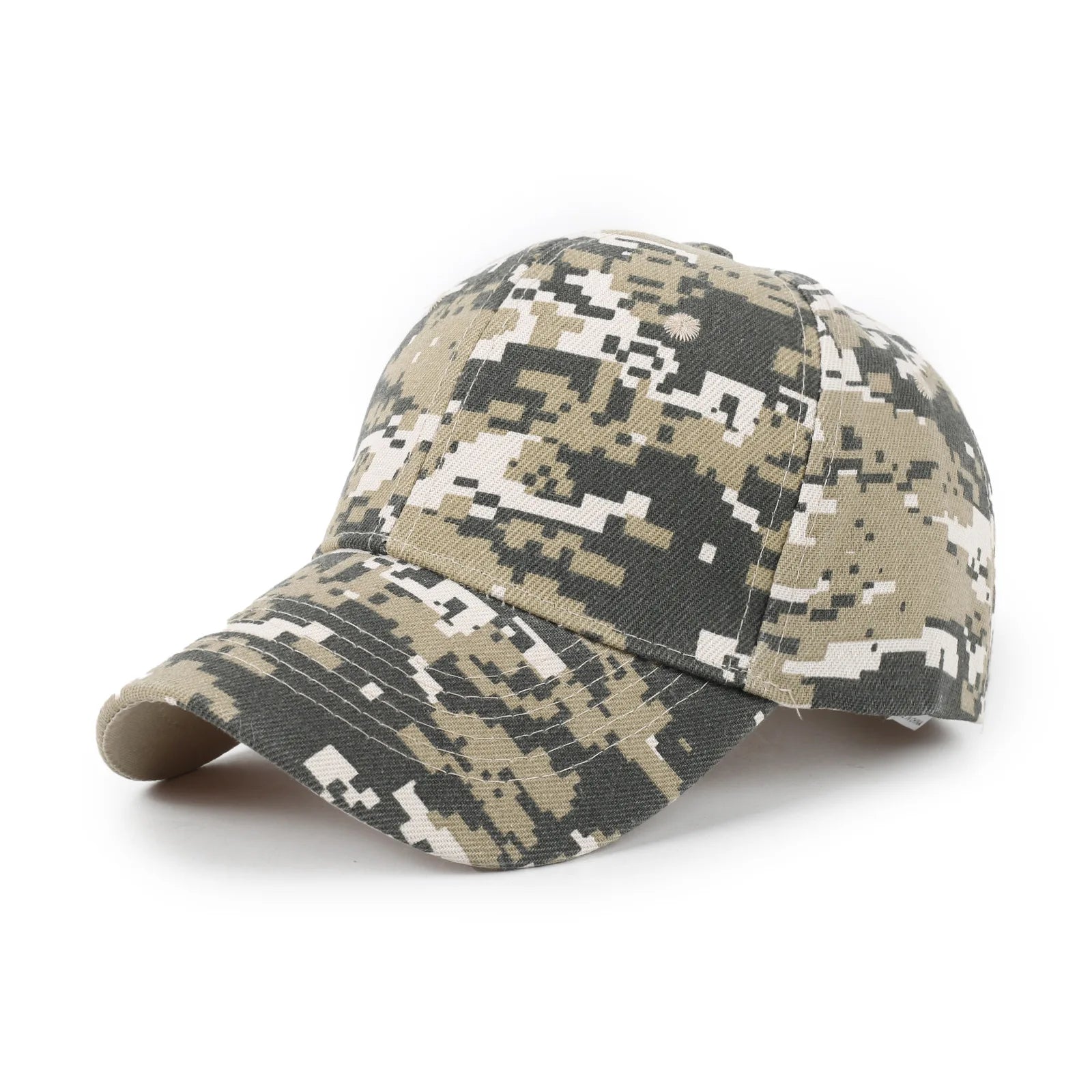 Unisex Camouflage Baseball Cap Outdoor Mountaineering Camping Running Fishing Sun Hat Hat Fashion Casual Accessories Qme F One Size
