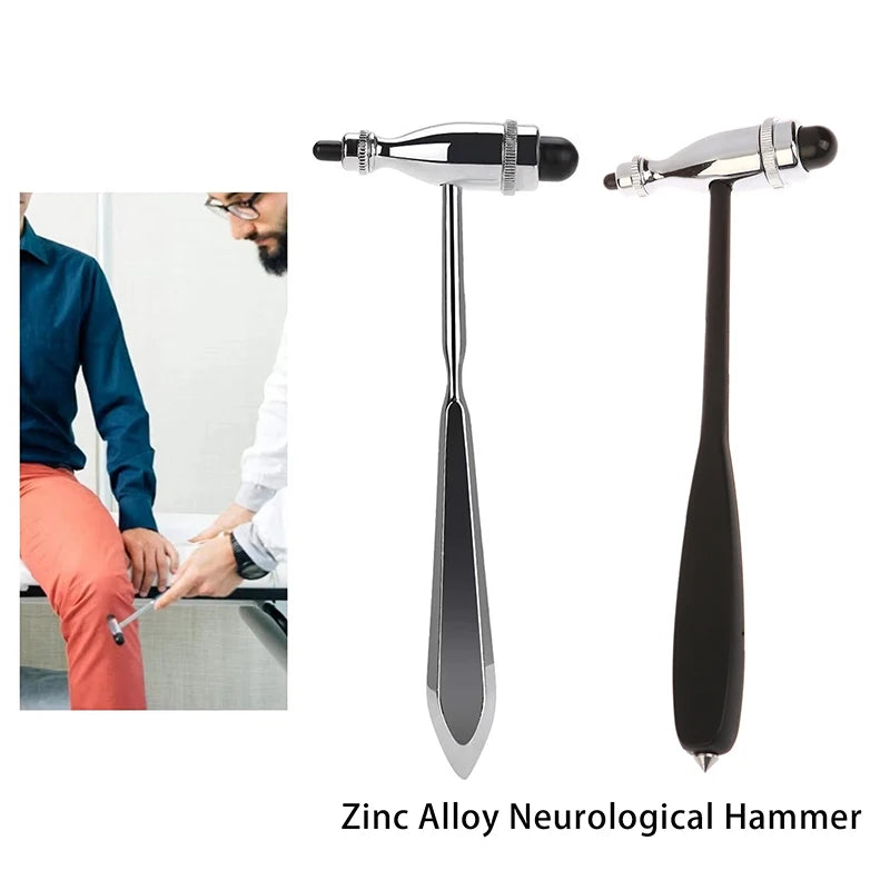 Tools Neurological Hammer Medicals Examination Zinc Alloy Percussion Qme