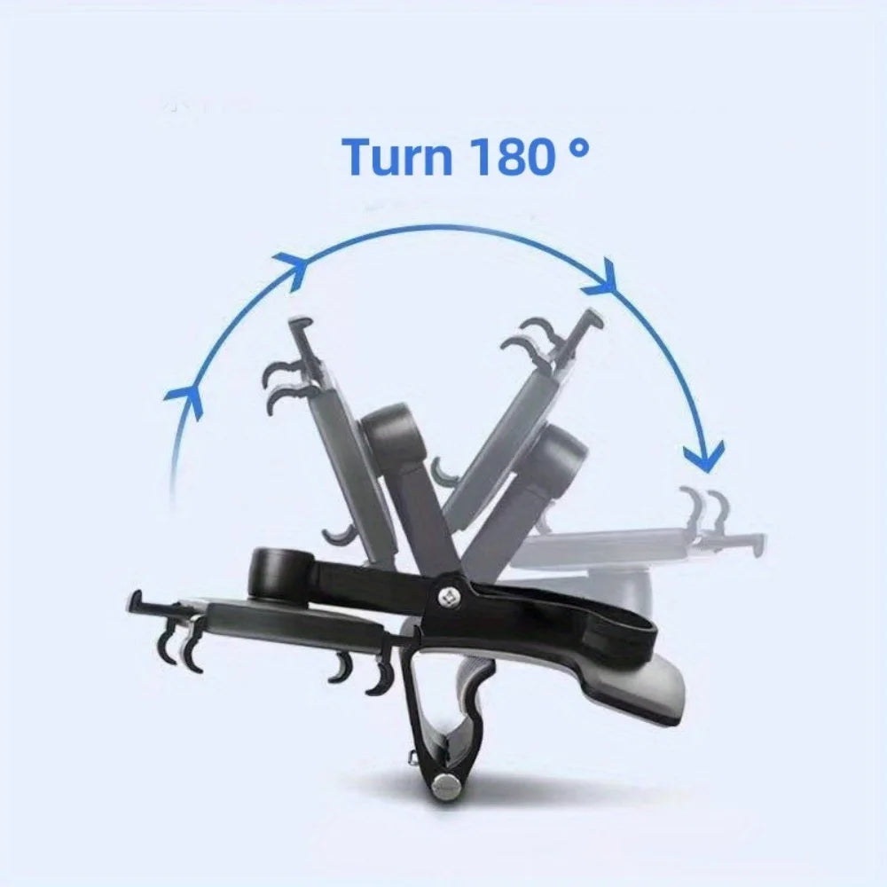 Universal Car GPS Bracket Phone Holder Adjustable Mobile Phone Bracket For iPhone Samsung Xiaomi Huawei Dashboard Car Clip Mount Qme