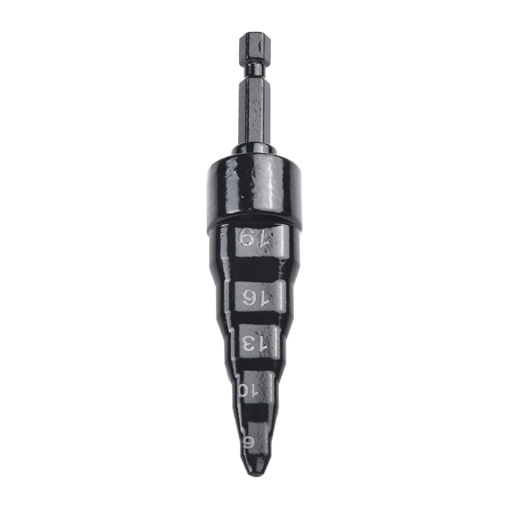 5-In-1 Air Conditioner Copper Pipe Expander Swaging Drill Bit Soft Copper Tubing Tools HVAC Repair Tool 6/10/13/16/19 Mm Qme