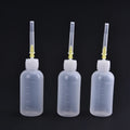 Transparent Polyethylene Needle Dispenser Dispensing Bottle Rosin Qme onesize