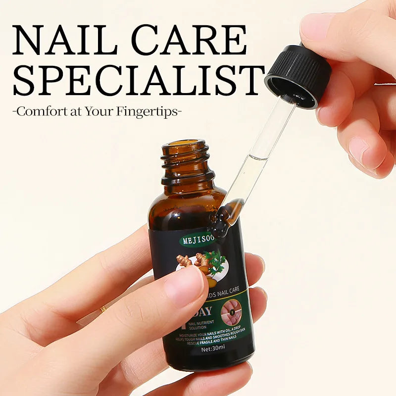 Nail Fungus Treatment Serum Foot Repair Liquid Toe Nails Fungal Removal Gel Anti Infection Paronychia Onychomycosis Cream 30ml Qme