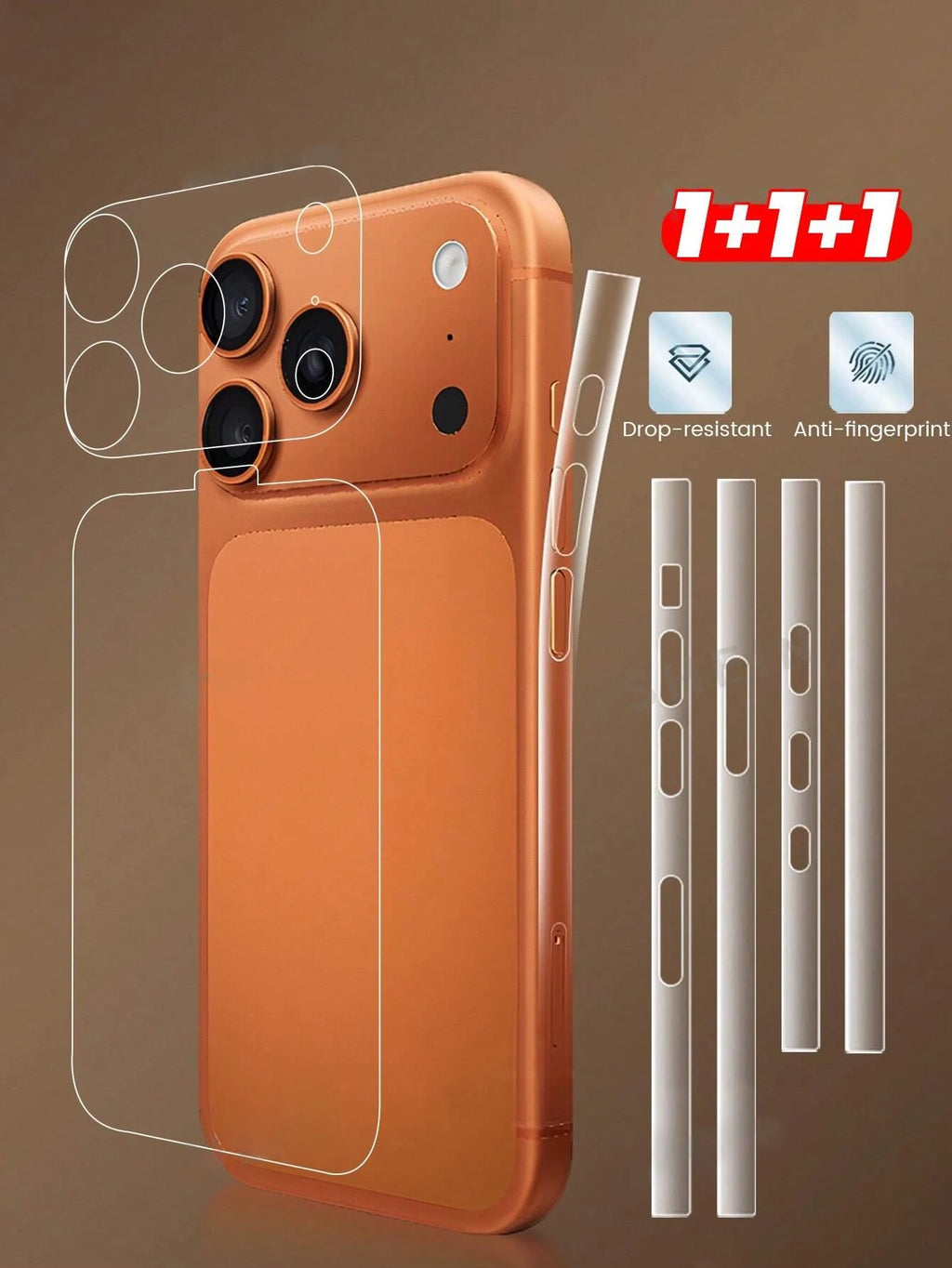 Pet Soft Film Curved Edge Fiber Glass Protective High-definition Back Qme