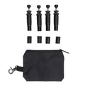 4PCS Tire Deflator Valve Kit Adjustable Auto Stop 10 to 30 PSI Range Screw On Tyre Air Down Tool for Off Road 4x4 Vehicle Qme 4pcs