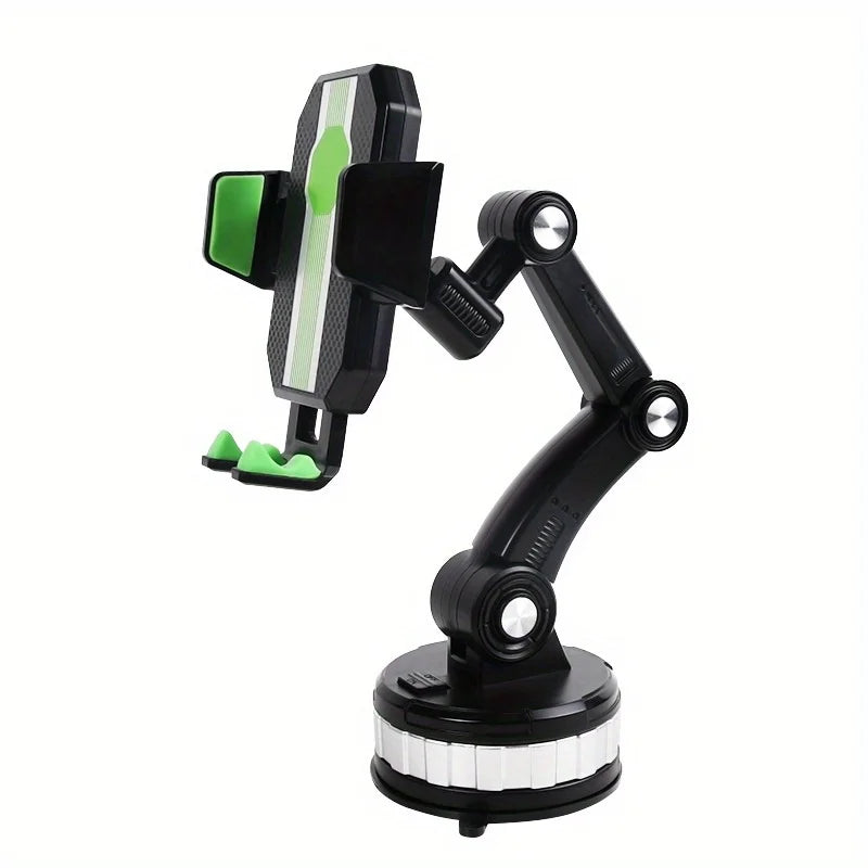 Universal Car GPS Navigation Mobile Phone Holder Mobile Phone Mount - Perfect Birthday Gift, Christmas, Easter, Presidents Day Qme green black