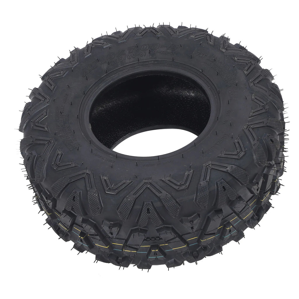 19x7-8 Tire 6 Ply Rubber ATV Tyre 19x7x8 19x7.00-8 Tires Replacement for BT200X CT200U CT200U- Mini Bikes ATV Tyre 19x7-8 Tire Qme