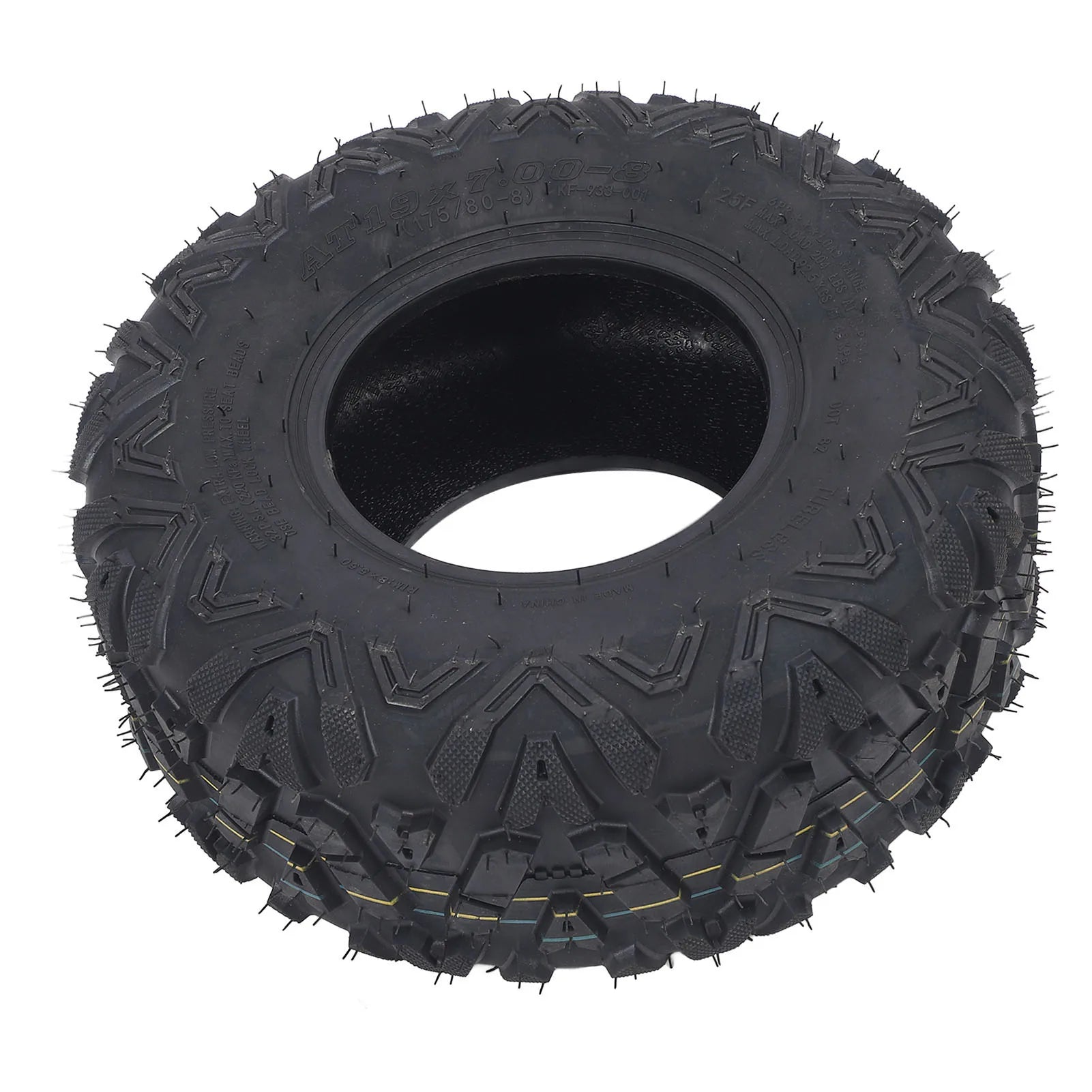 19x7-8 Tire 6 Ply Rubber ATV Tyre 19x7x8 19x7.00-8 Tires Replacement for BT200X CT200U CT200U- Mini Bikes ATV Tyre 19x7-8 Tire Qme