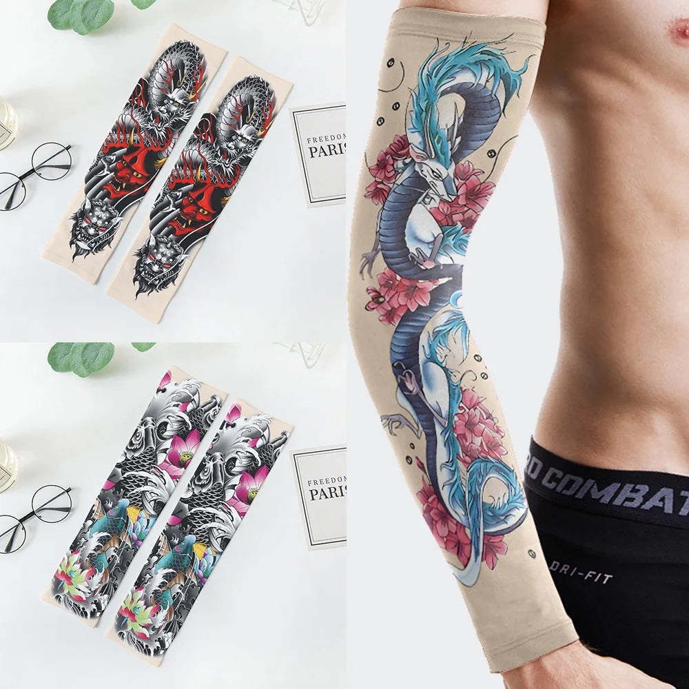 Summer Sun UV Protection Ice Gloves Women's Long Finger Sleeves Qme