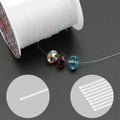 0.25mm/0.3mm/0.35mm/0.4mm/0.45mm/0.5mm/0.6mm/0.7mm Non-Stretch Nylon String Beading Thread Fish Line Wire Cord For Jewelry DIY Qme 0.5mm-20meters
