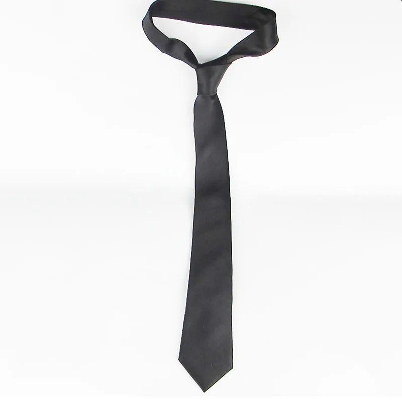 Tie Ties Silk Ties100 Real Luxury Neckties Black Plain Wedding Qme black
