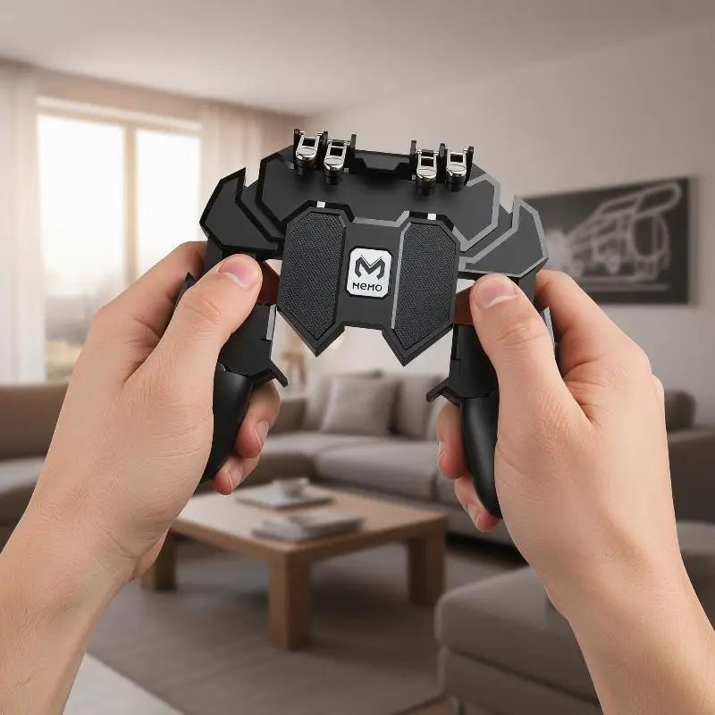 Enhanced Mobile Shooter Experience L1R1 Trigger Fire Button Handle Qme