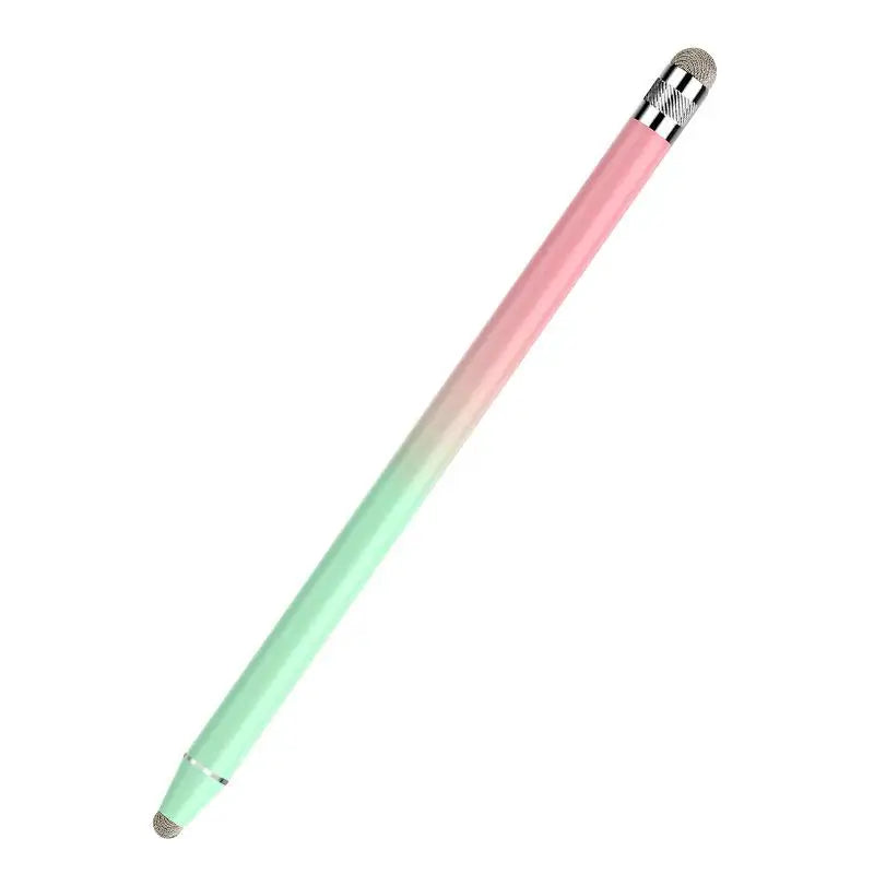 Mesh Fiber Capacitive Stylus Pen Double Nib Touch Screen Pens Drawing Qme A12