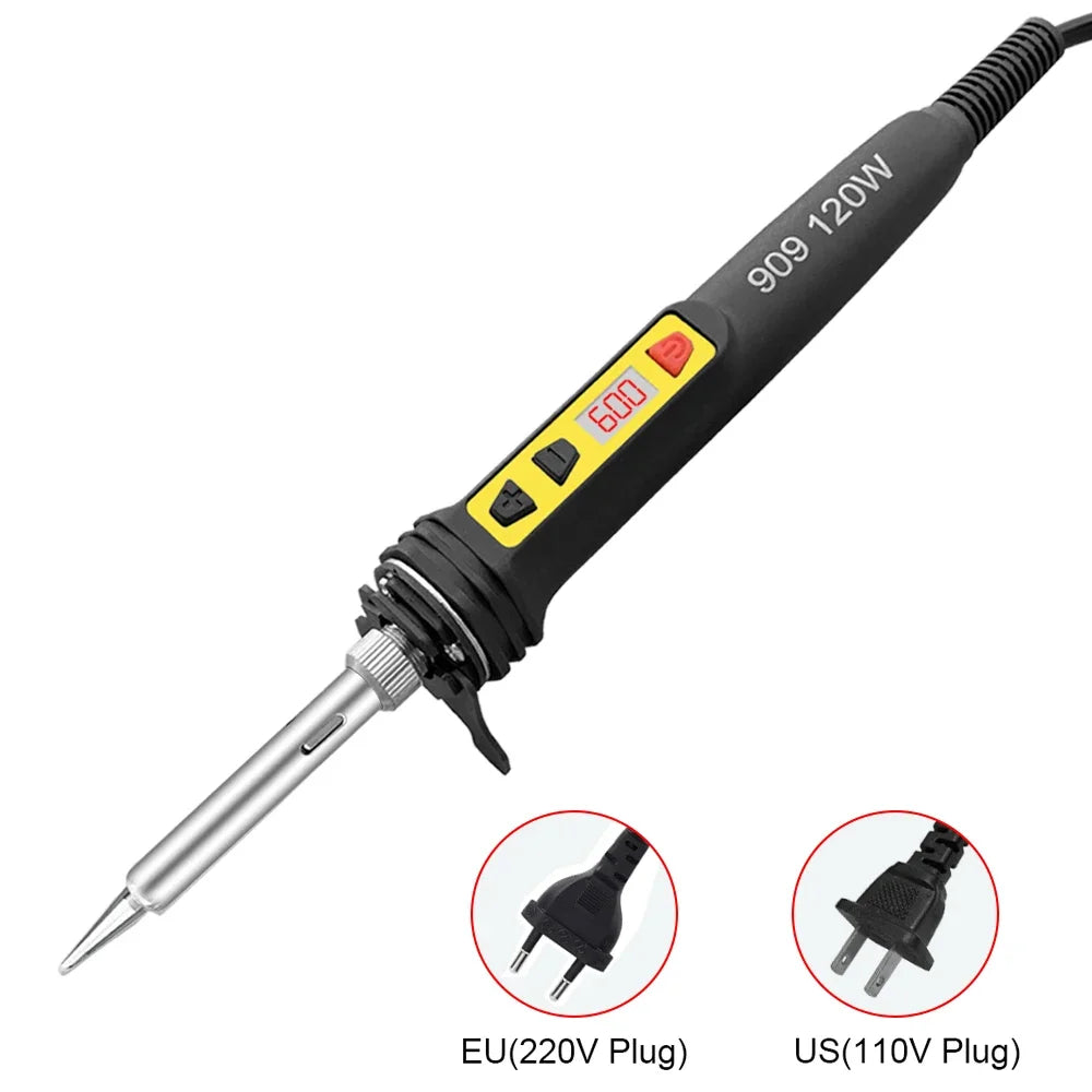 100W 120W 150W Digital Soldering Iron Repair Welding Tool Calibration Qme