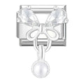 2026 Love Heart Bird Lock Butterfly Bows Long Chain Italian Charm Fit 9mm Bracelet Stainless Steel Drop Shipping Women Jewelry Qme Style 35