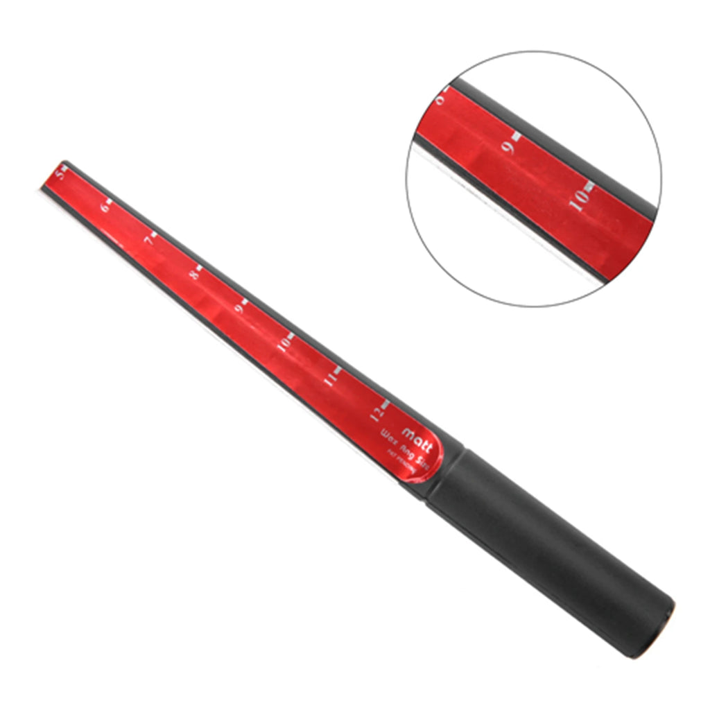 Wax Ring Caliper Wax Size Ruler Wax Stick Sizer Wax Ring Sizer Finger Stick Ruler Jewelry Size Mandrel Tool Qme